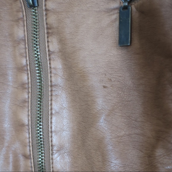 Faux leather jacket - Picture 3 of 4